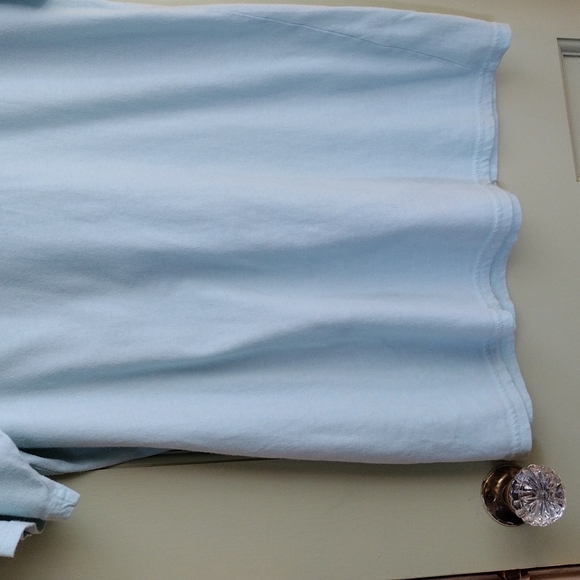 Women's PacSun DAZED 🍄 mushroom light blue regular fit Medium t-shirt - Picture 5 of 7